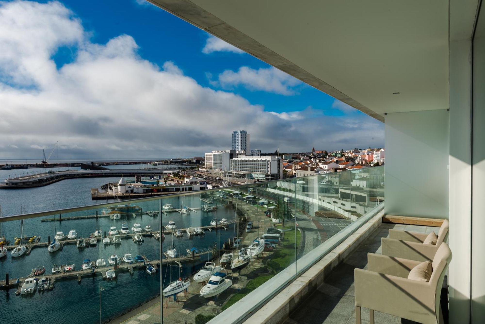 Hotel Octant Ponta Delgada Exterior foto View from a balcony
