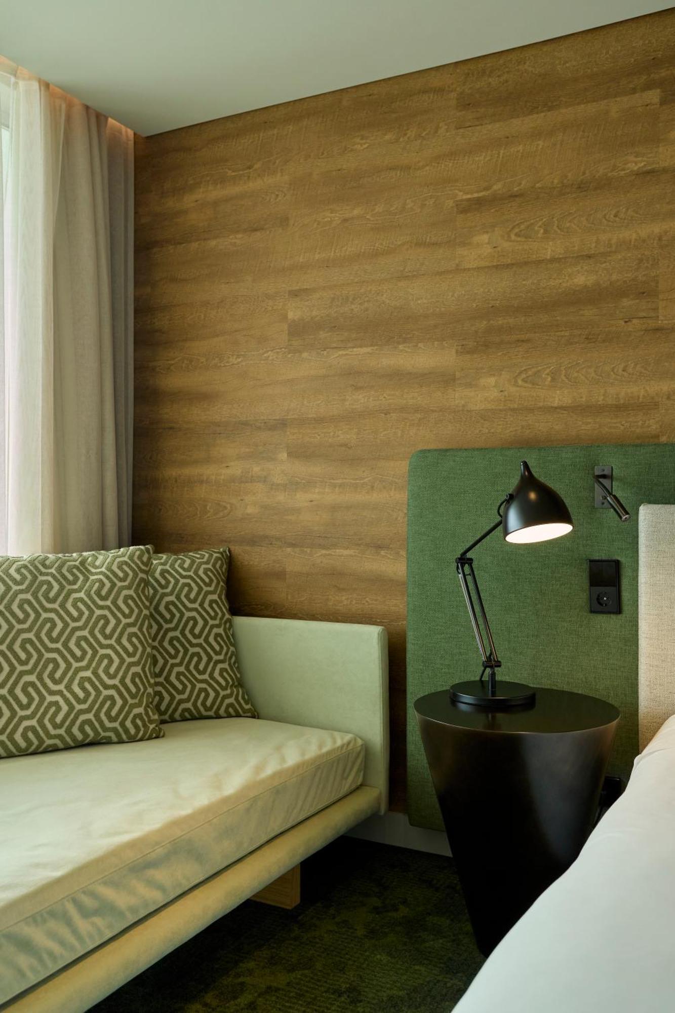 Hotel Octant Ponta Delgada Exterior foto A wall covered with wood wool